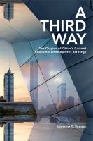 A third way : the origins of China's current economic development strategy /