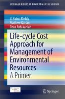 Life-cycle Cost Approach for Management of Environmental Resources A Primer /