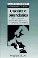 Uncertain boundaries : the social and political construction of European economies /