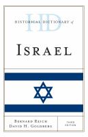 Historical dictionary of Israel /