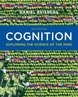 Cognition : exploring the science of the mind /