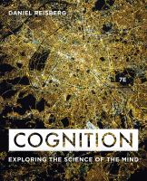 Cognition : exploring the science of the mind /