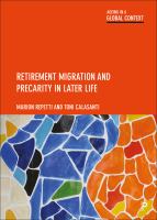 Retirement migration and precarity in later life /