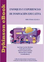 Enfoques y Experiencias de Innovación Educativa.