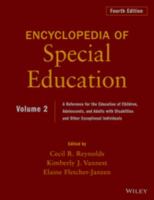 Encyclopedia of Special Education, Volume 2 : A Reference for the Education of Children, Adolescents, and Adults Disabilities and Other Exceptional Individuals.