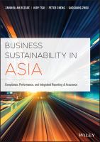 Business sustainability in Asia compliance, performance and integrated reporting and assurance /