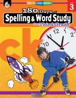 180 Days of Spelling and Word Study for Third Grade : Practice, Assess, Diagnose.