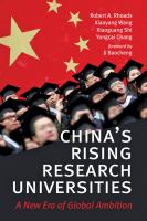 China's rising research universities a new era of global ambition /