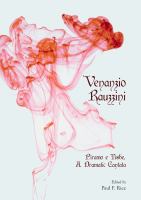 Venanzio Rauzzini : Piramo e Tisbe, A Dramatic Cantata.