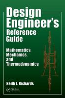 Design engineer's reference guide mathematics, mechanics, and thermodynamics /