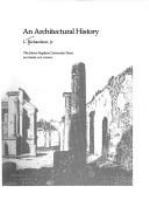 Pompeii : an architectural history /