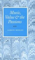Music, value, and the passions /