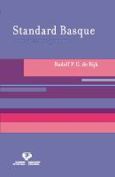 Standard Basque : a progressive grammar