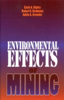 Environmental effects of mining /