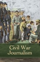 Civil War journalism /