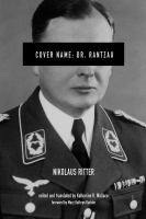 Cover name: Dr. Rantzau /