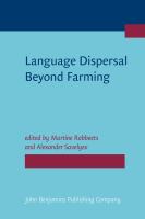 Language Dispersal Beyond Farming.