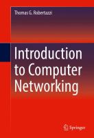 Introduction to Computer Networking.