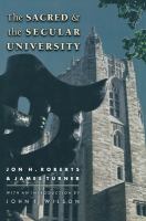 The sacred and the secular university /