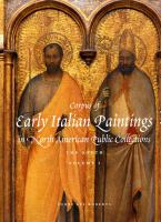 Corpus of early Italian paintings in North American public collections.