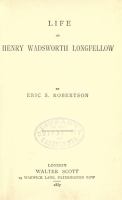 Life of Henry Wadsworth Longfellow /