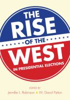 Rise of the West in Presidential Elections.