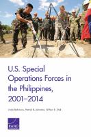 U.S. Special Operations Forces in the Philippines, 2001-2014