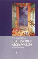 Real world research : a resource for social scientists and practitioner-researchers /