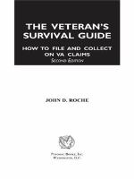 The veteran's survival guide : how to file and collect on VA claims /