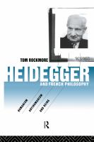 Heidegger and French philosophy humanism, antihumanism, and being /