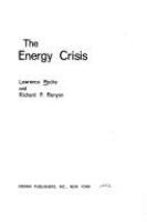 The energy crisis /