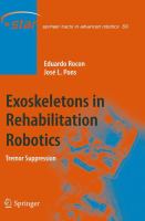 Exoskeletons in Rehabilitation Robotics Tremor Suppression /