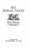 Six moral tales /