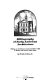 Bibliography of early American architecture; writings on architecture constructed before 1860 in Eastern and Central United States.