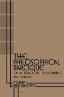 The philosophical baroque on autopoietic modernities /