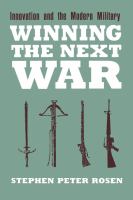 Winning the next war : innovation and the modern military /