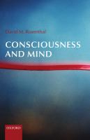 Consciousness and Mind.