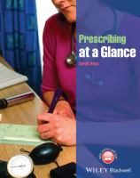 Prescribing at a glance