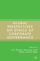 Global Perspectives on Ethics of Corporate Governance.