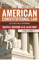 American constitutional law