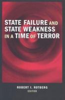 State Failure and State Weakness in a Time of Terror.