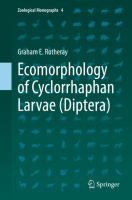 Ecomorphology of Cyclorrhaphan Larvae (Diptera)