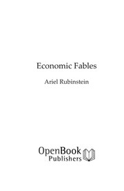 Economic fables