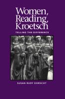 Women, reading, Kroetsch telling the difference /