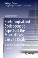 Speleological and Speleogenetic Aspects of the Monti di Capo San Vito (Sicily) Influence of Morphotectonic Evolution /