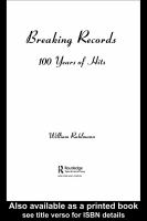 Breaking records 100 years of hits /