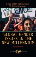 Global Gender Issues in the New Millennium.