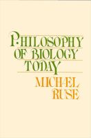 Philosophy of biology today /