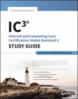 IC3 internet and computing core certification computing fundamentals study guide /