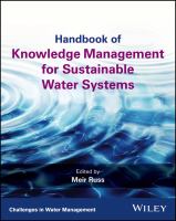 Handbook of Knowledge Management for Sustainable Water Systems.